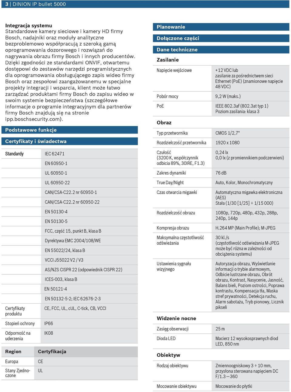 Dzięki zgodności ze standardami ONVIF, otwartem dostępowi do zestawów narzędzi programistycznych dla oprogramowania obsłgjącego zapis wideo firmy Bosch oraz zespołowi zaangażowanem w specjalne