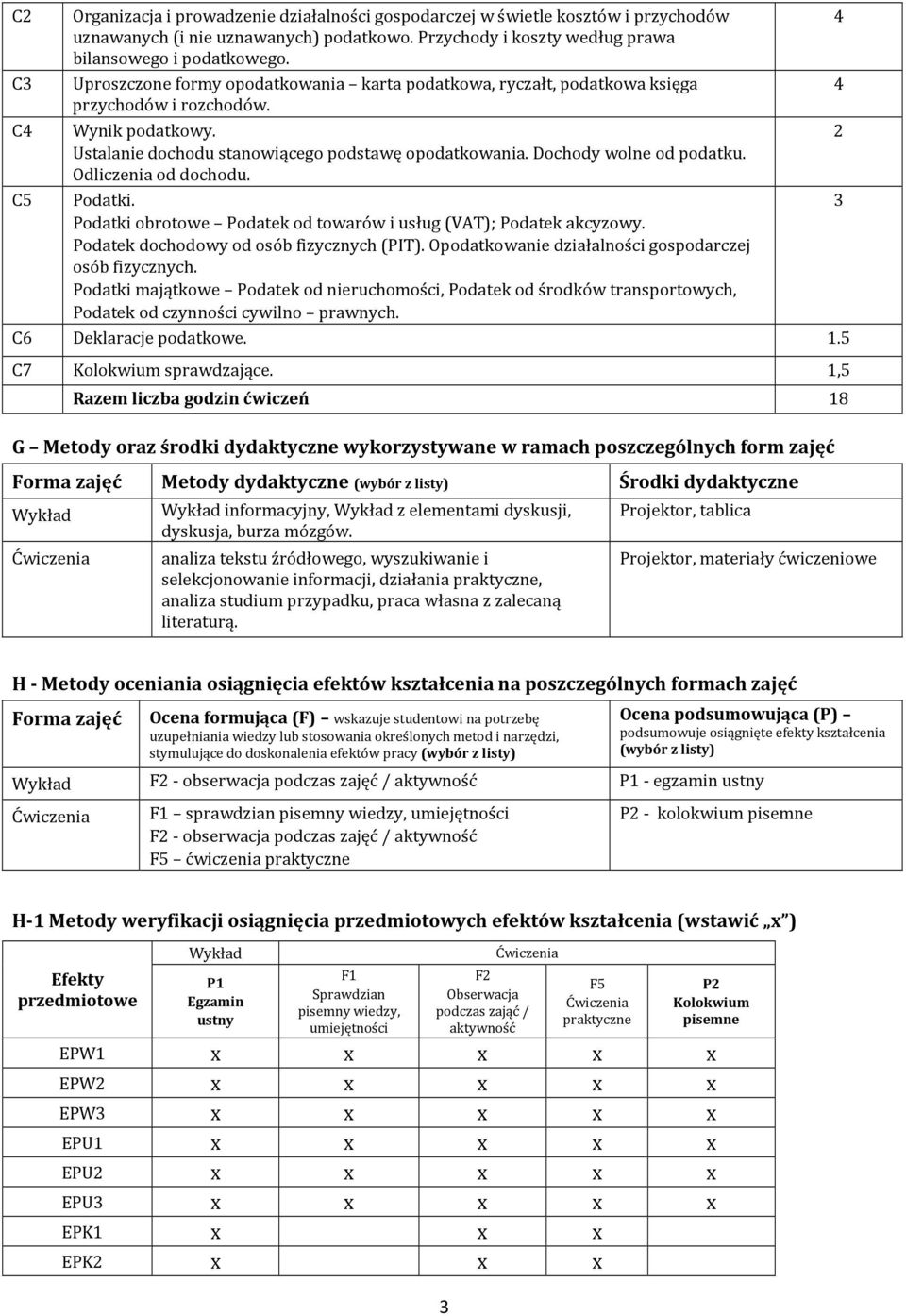 Dochody wolne od podatku. Odliczenia od dochodu. C5 Podatki. 3 Podatki obrotowe Podatek od towarów i usług (VAT); Podatek akcyzowy. Podatek dochodowy od osób fizycznych (PIT).