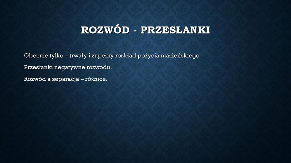 małżeńskiego.