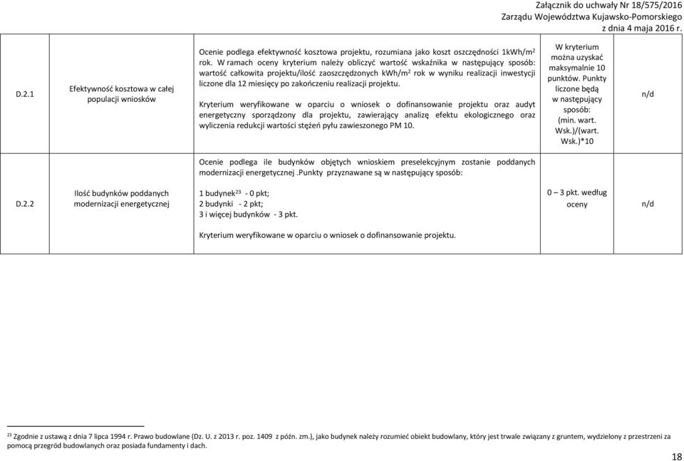 zakończeniu realizacji projektu.