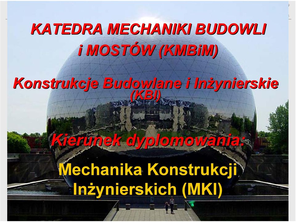 Kierunek dyplomowania: