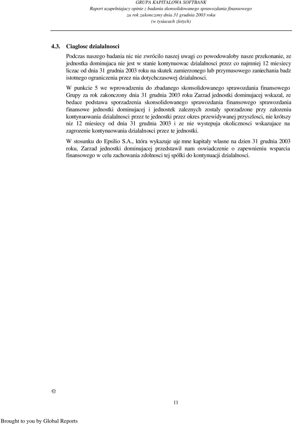roku (w tysiacach zlotych) 4.3.