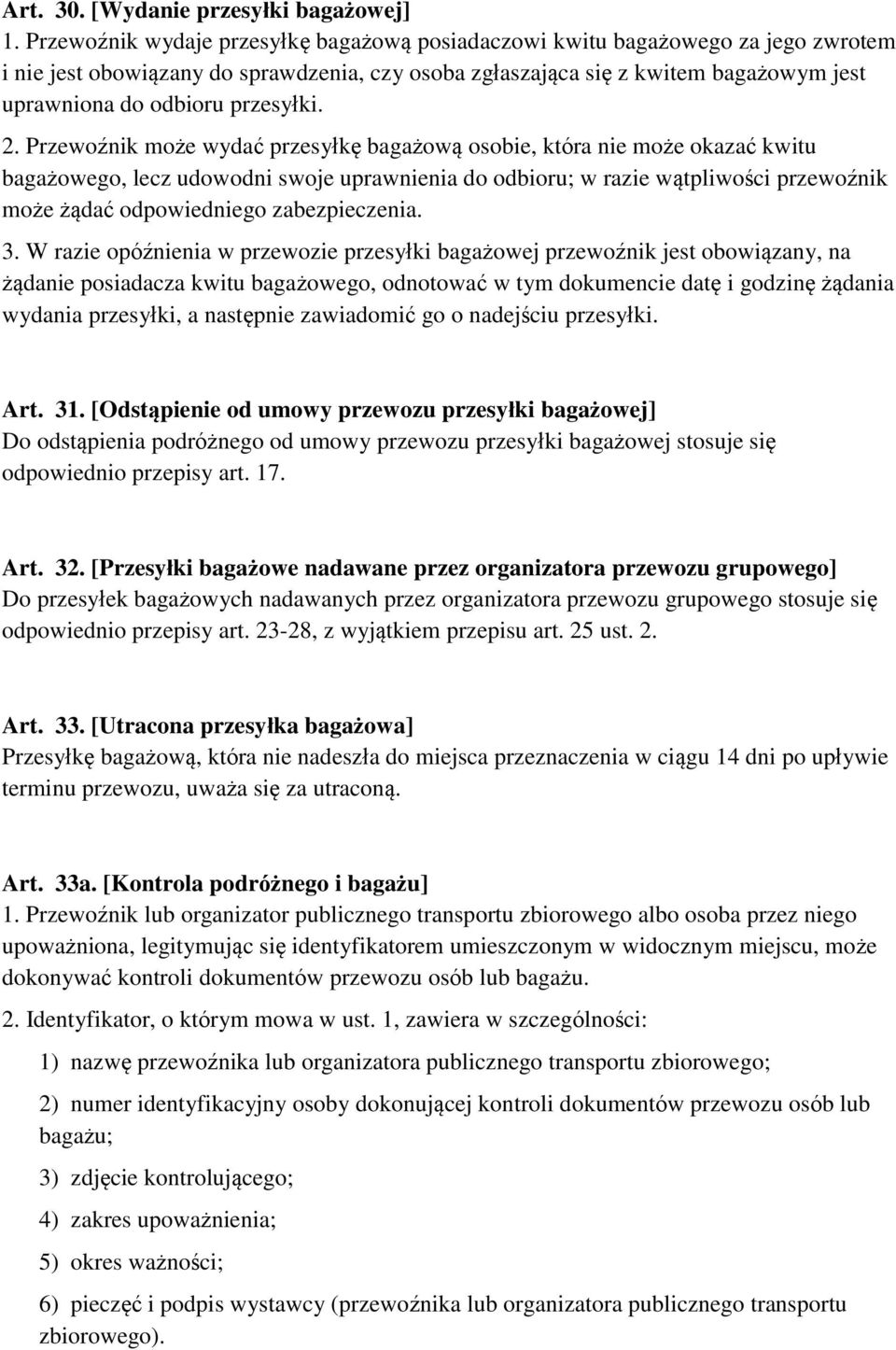 przesyłki. 2.
