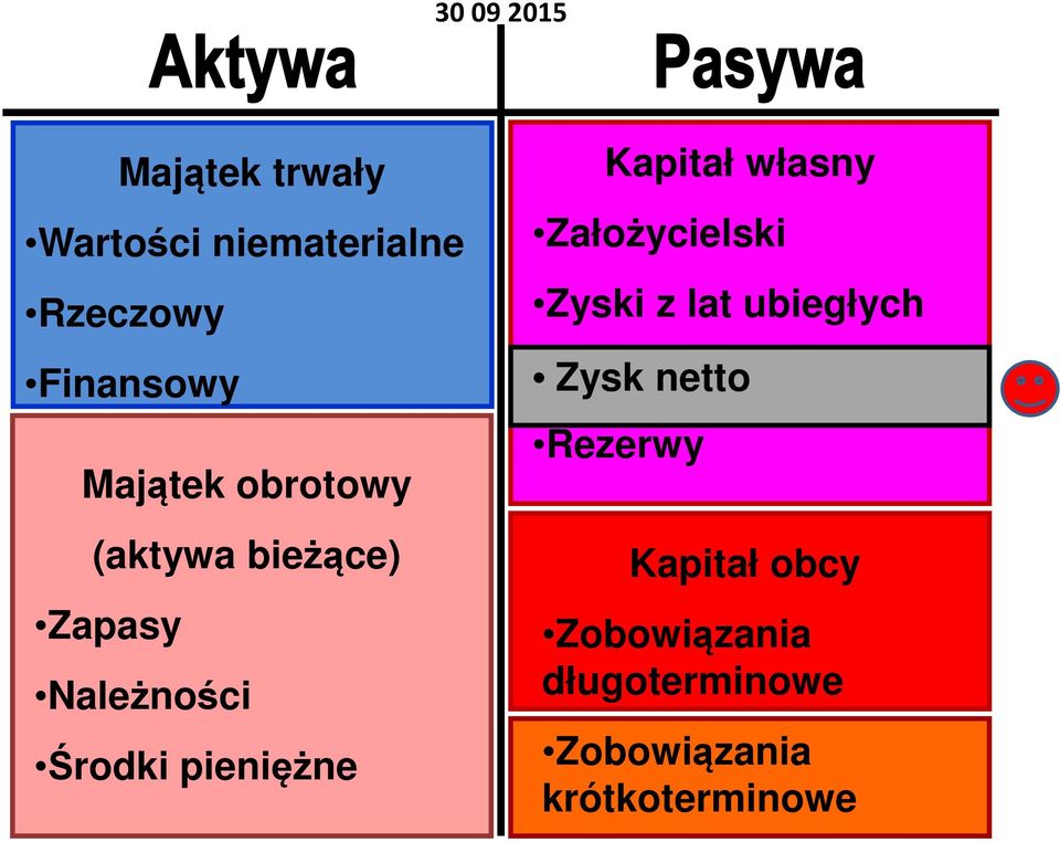 Kapitał własny Założycielski Zyski z lat ubiegłych Zysk netto