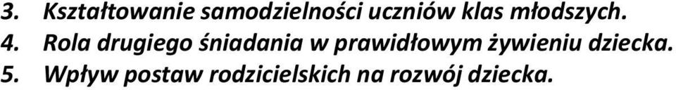 Rola drugiego śniadania w prawidłowym