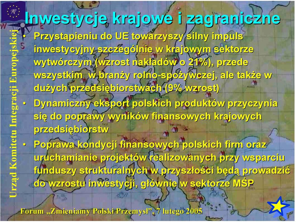 Dynamiczny eksport polskich produktów przyczynia się do poprawy wyników finansowych krajowych przedsiębiorstw Poprawa kondycji finansowych polskich