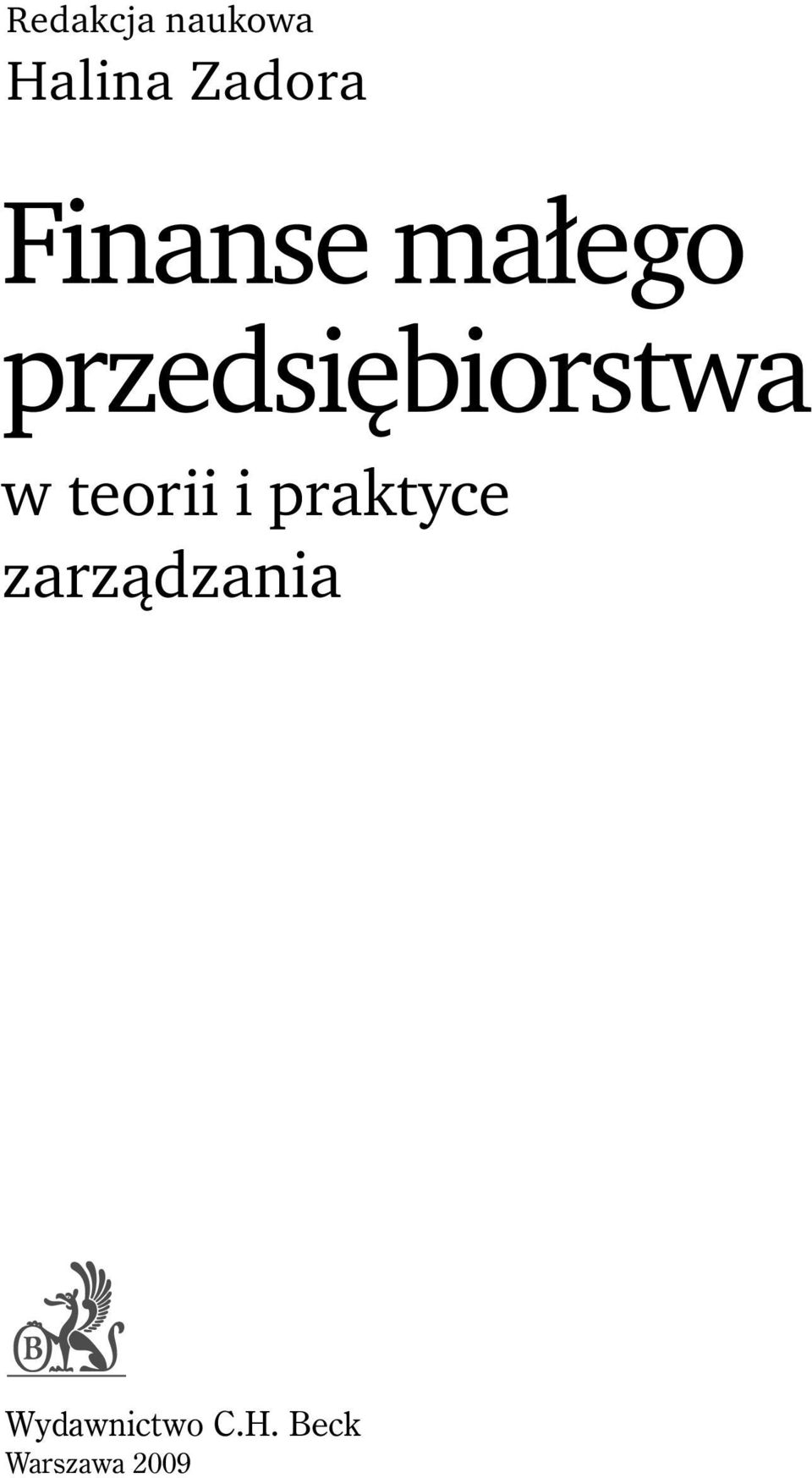 w teorii i praktyce zarzàdzania