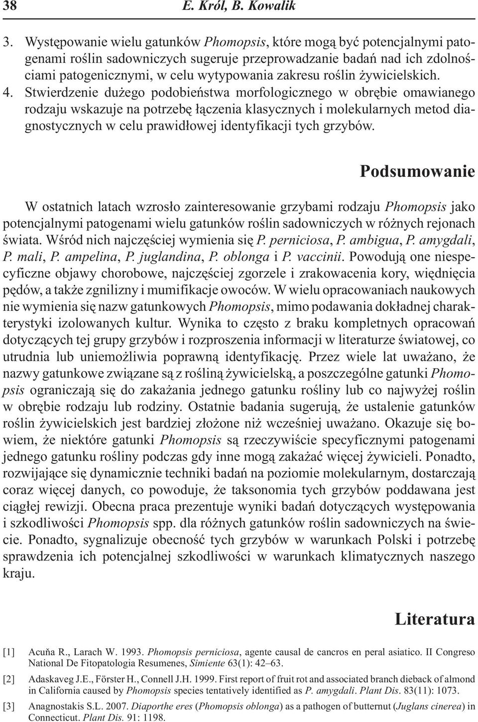roœlin ywicielskich. 4.