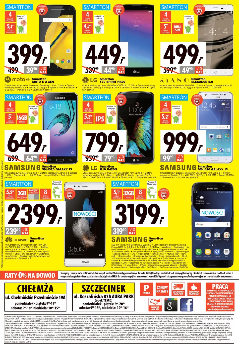 0 Pamięć 8 GB 1 GB RM parat 5 MPix Czytnik kart pamięci SMRTFON GIS* ndroid 5.1 RDZENIE PROCESOR 4, Y70 SPIRIT H420 Qualcomm Snapdragon 410 1,2 GHz System operacyjny ndroid 5.1 WiFi 802.