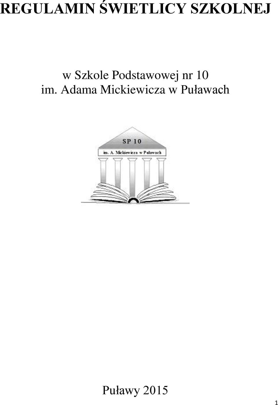 Podstawowej nr 10 im.