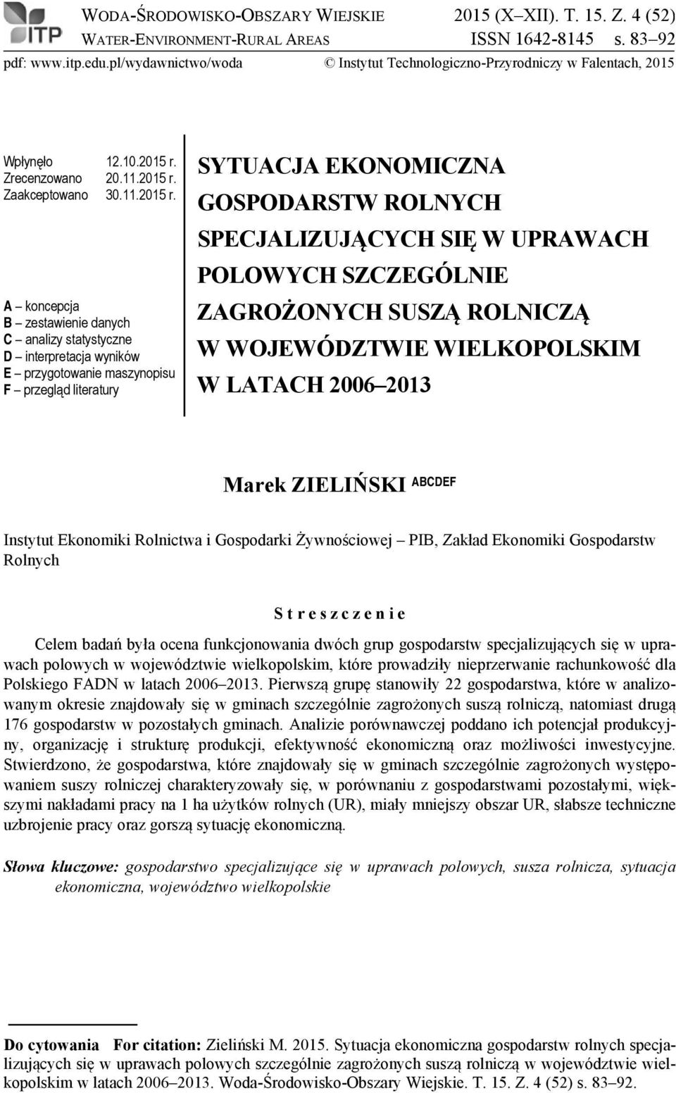 Zrecenzowano 20.11.2015 r.