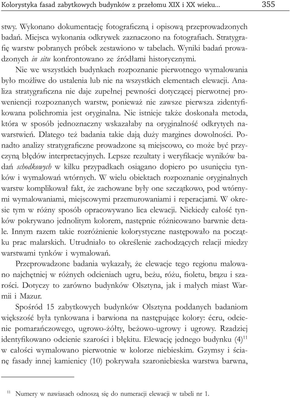 budynków z przełomu