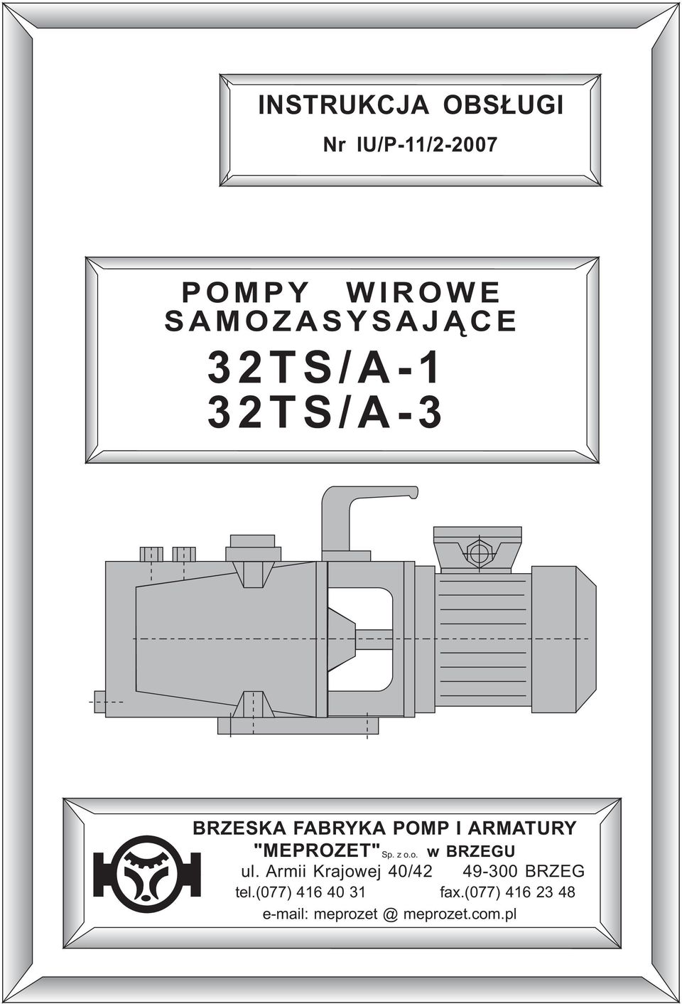 z o.o. w BRZEGU ul. Armii Krajowej 40/42 49-300 BRZEG tel.