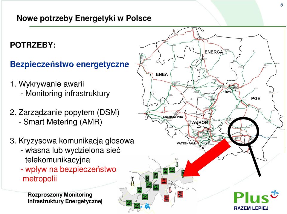 Zarządzanie popytem (DSM) - Smart Metering (AMR) ENERGIA PRO TAURON 3.