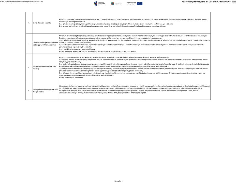 projekt obejmuje pojedynczy wątek lub etap w ramach większego przedsięwzięcia, co przekłada się na częściowe rozwiązanie zdefiniowanego problemu; 2 p.