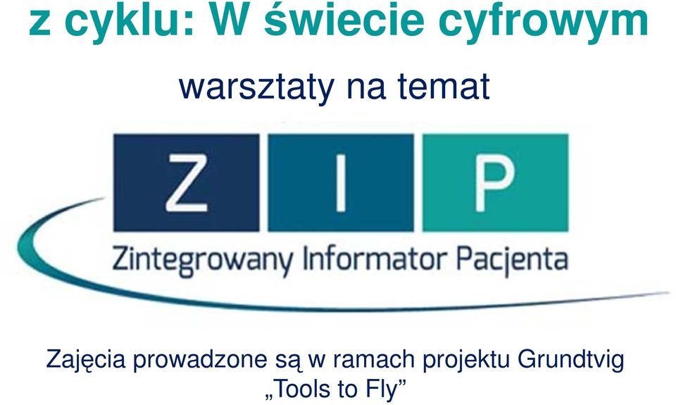 prowadzone są w ramach