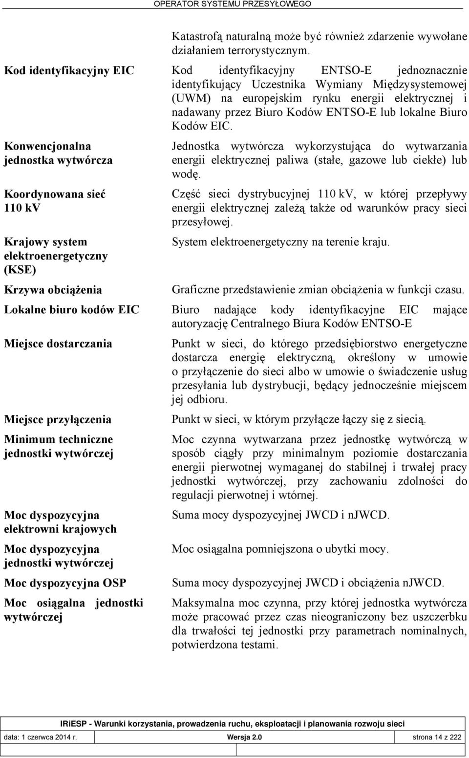 ENTSO-E lub lokalne Biuro Kodów EIC.