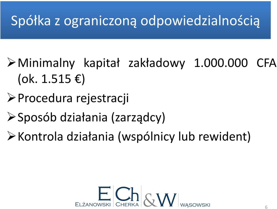 1.515 ) Procedura rejestracji Sposób działania