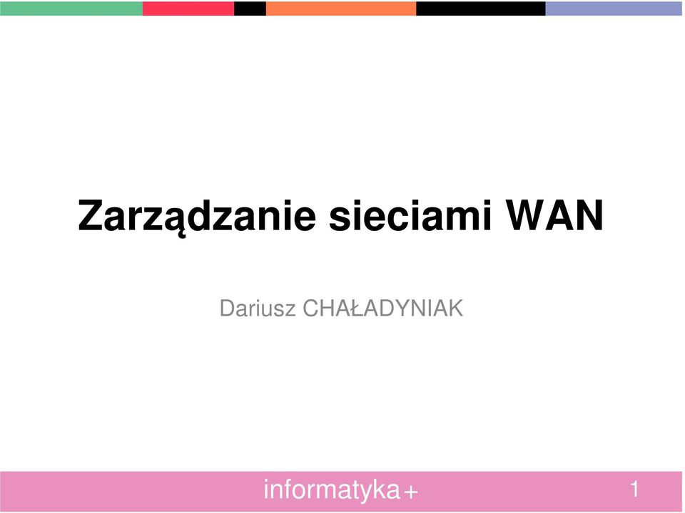 WAN Dariusz