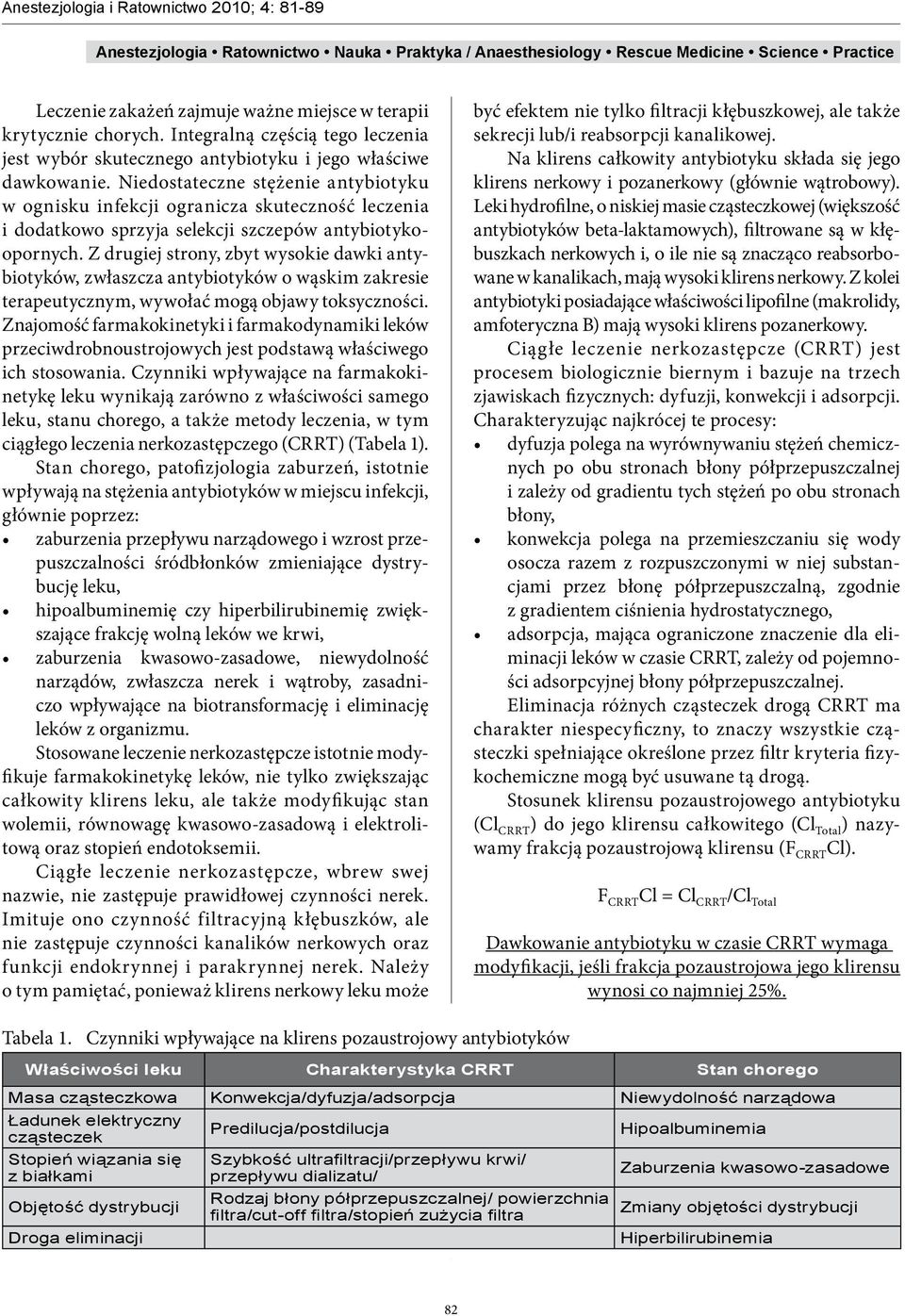 Z drugiej strony, zbyt wysokie dawki antybiotyków, zwłaszcza antybiotyków o wąskim zakresie terapeutycznym, wywołać mogą objawy toksyczności.