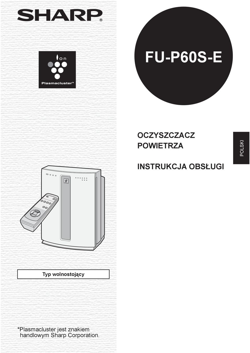 Typ wolnostojący *Plasmacluster