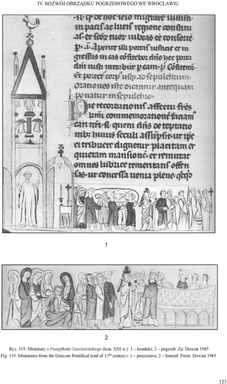 119. Miniatures from the Gniezno Pontiﬁcal (end of