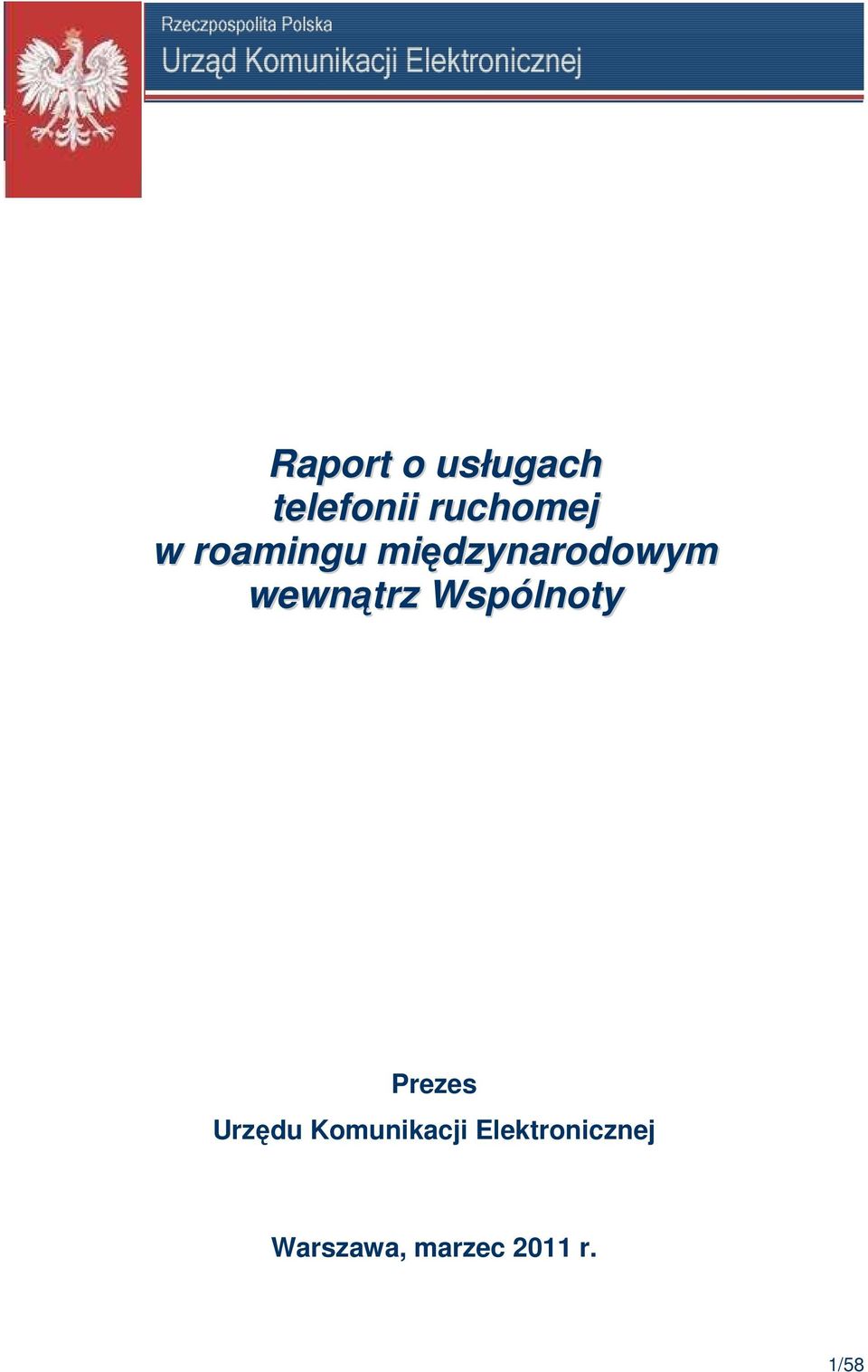 Wspólnoty Prezes Urzędu Komunikacji