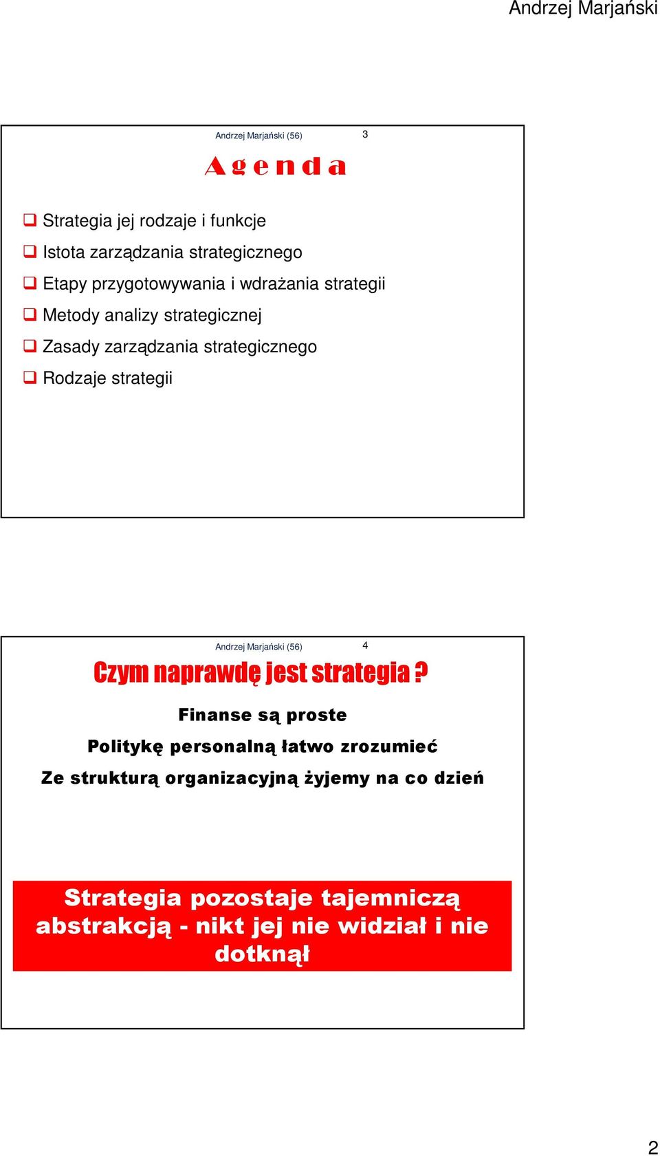 Czym naprawdę jest strategia?