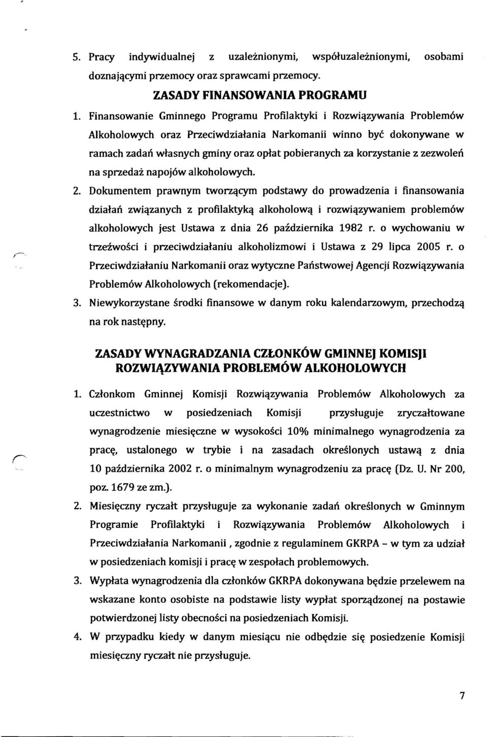 korzystanie z zezwoleii na sprzedaz napoj6w alkoholowych. 2.
