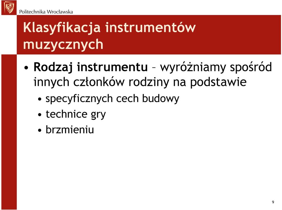 innych członków rodziny na podstawie