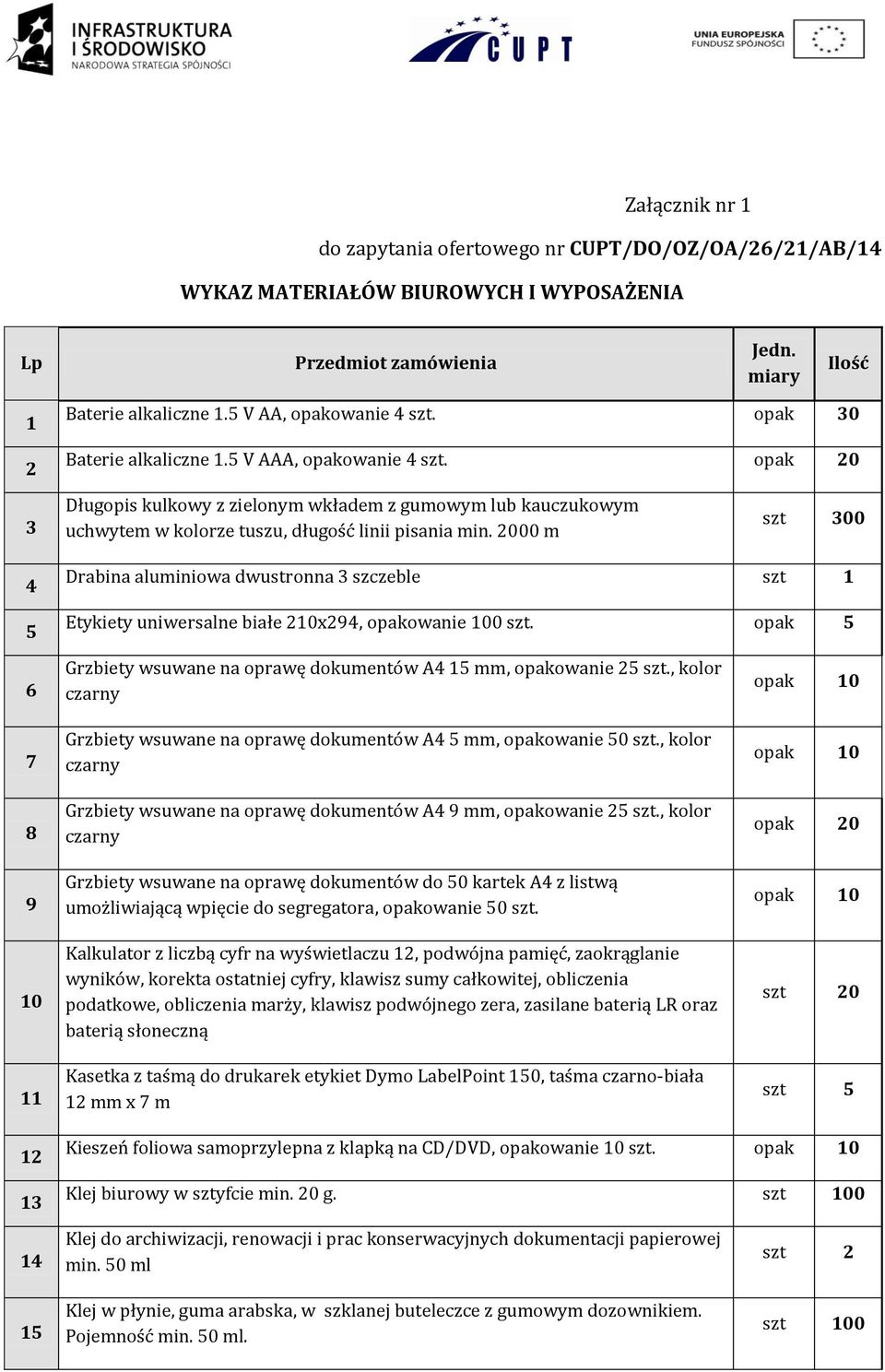 opak 20 3 Długopis kulkowy z zielonym wkładem z gumowym lub kauczukowym uchwytem w kolorze tuszu, długość linii pisania min.