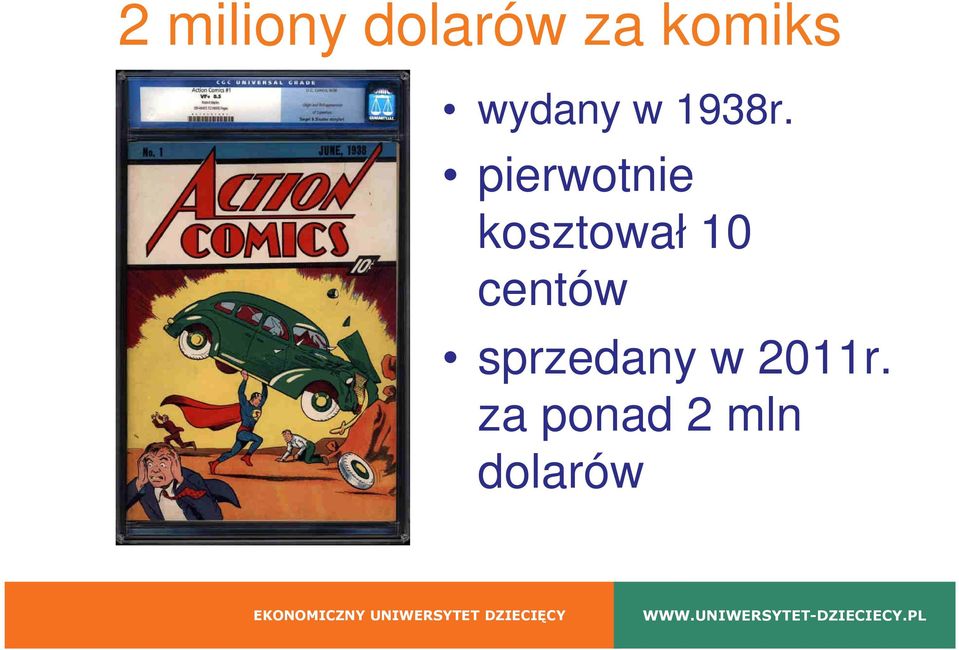 pierwotnie kosztował 10