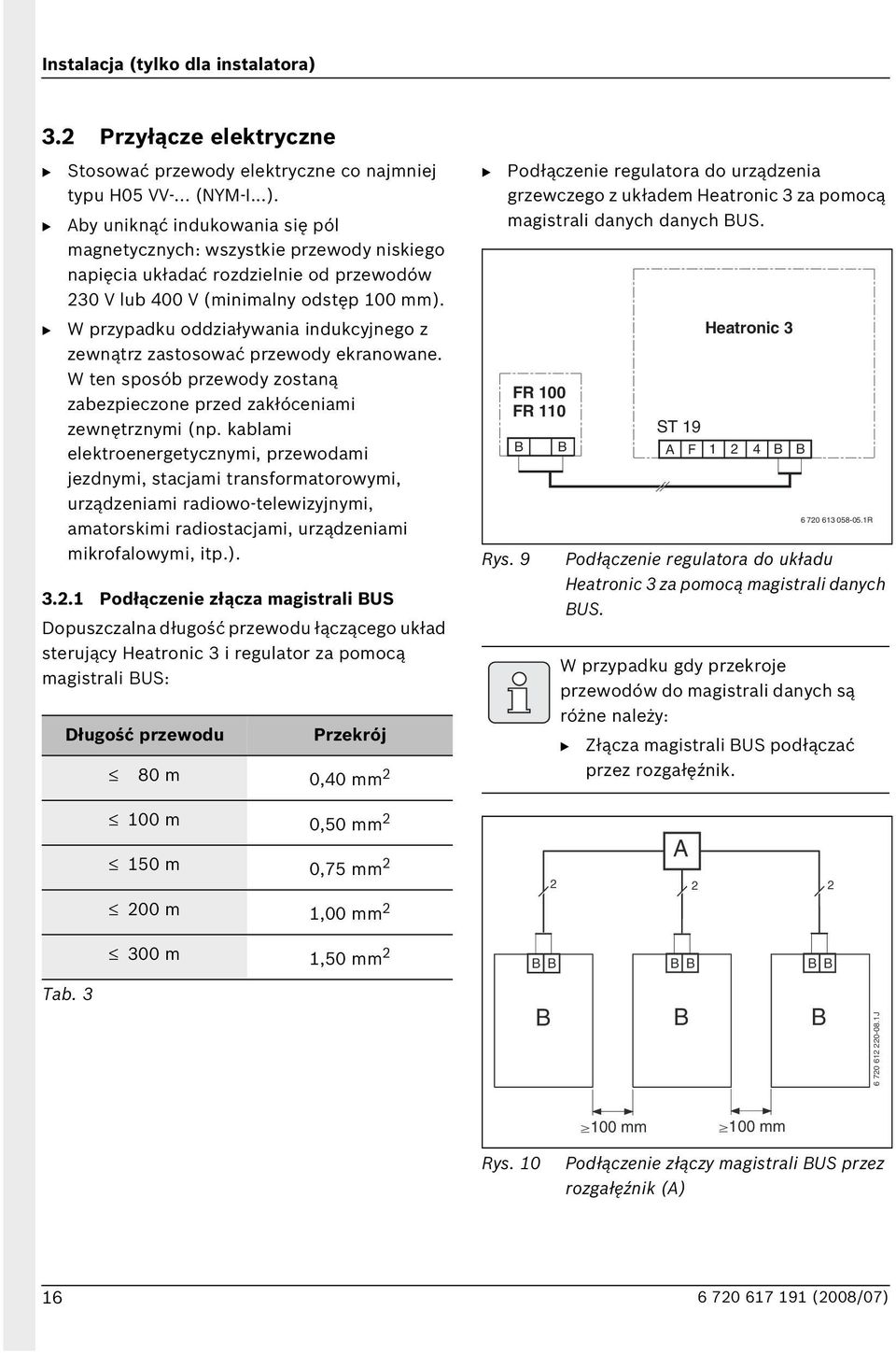 kablami elektroenergetycznymi, przewodami jezdnymi, stacjami transformatorowymi, urządzeniami radiowo-telewizyjnymi, amatorskimi radiostacjami, urządzeniami mikrofalowymi, itp.). 3.2.