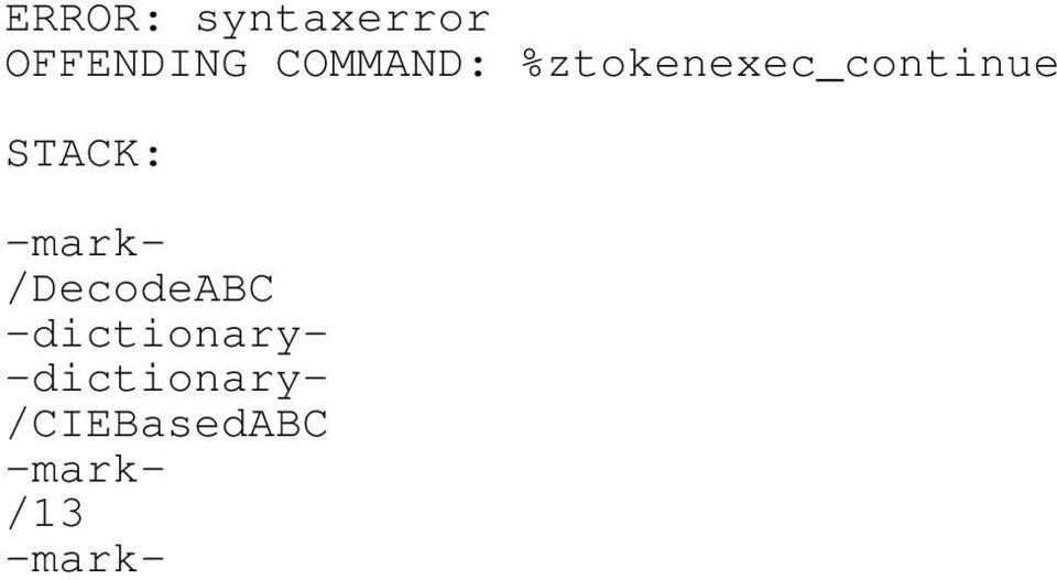 STACK: -mark- /DecodeABC