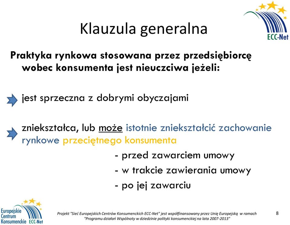 zniekształca, lub może istotnie zniekształcić zachowanie rynkowe