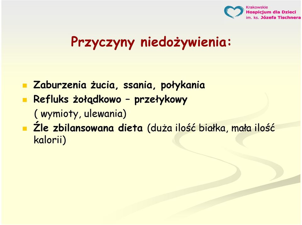 przełykowy ( wymioty, ulewania) Źle