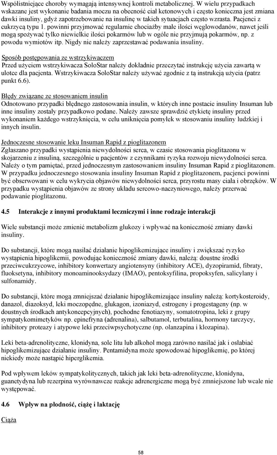 wzrasta. Pacjenci z cukrzycą typu 1.