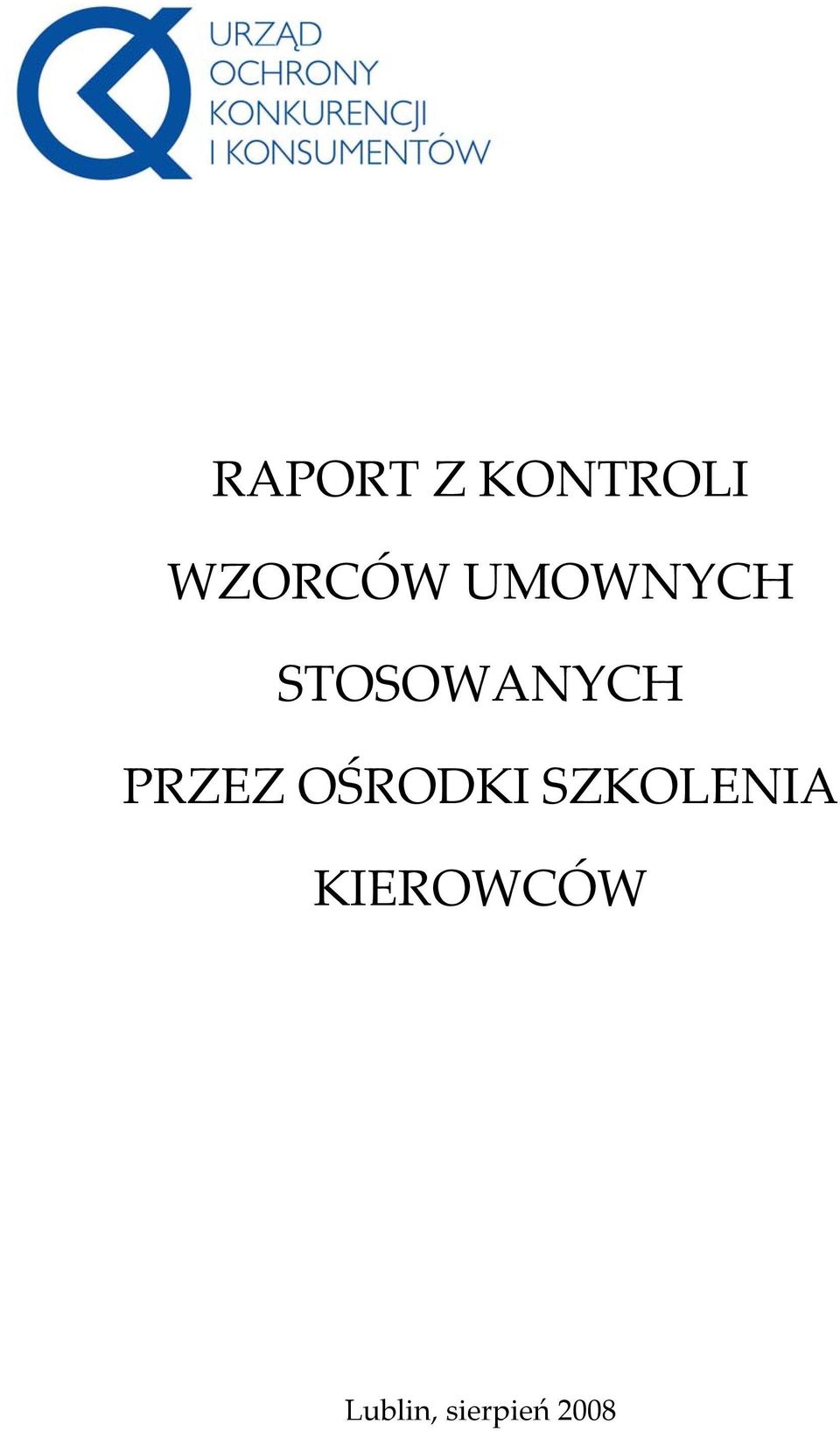 PRZEZ OŚRODKI SZKOLENIA