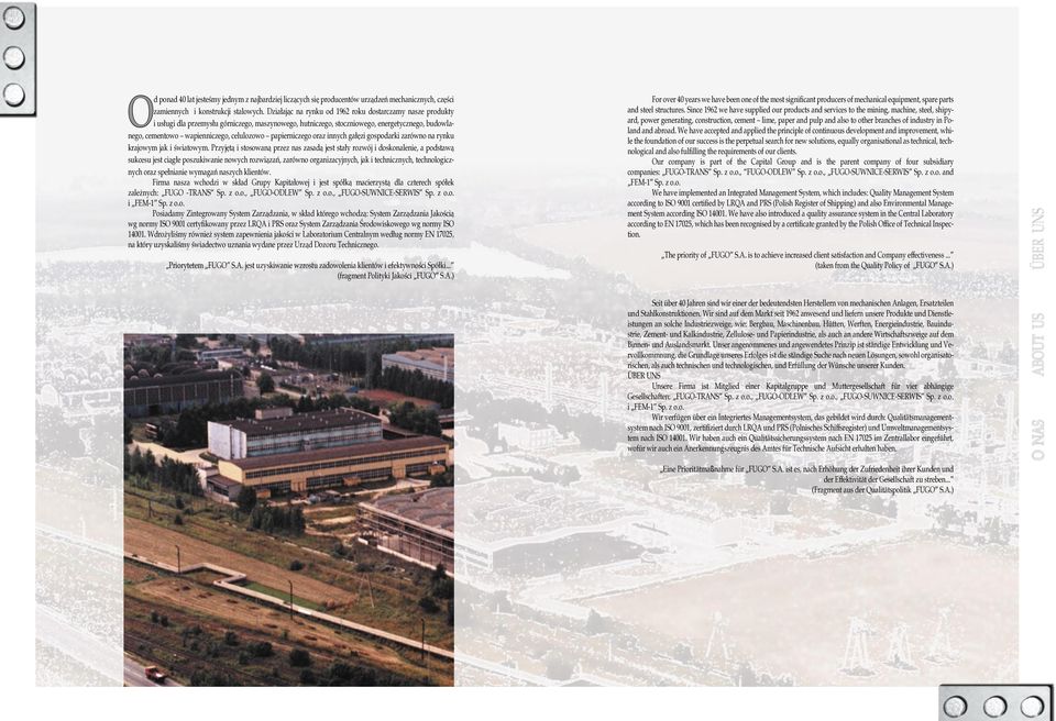 papierniczego oraz innych gałęzi gospodarki zarówno na rynku krajowym jak i światowym.