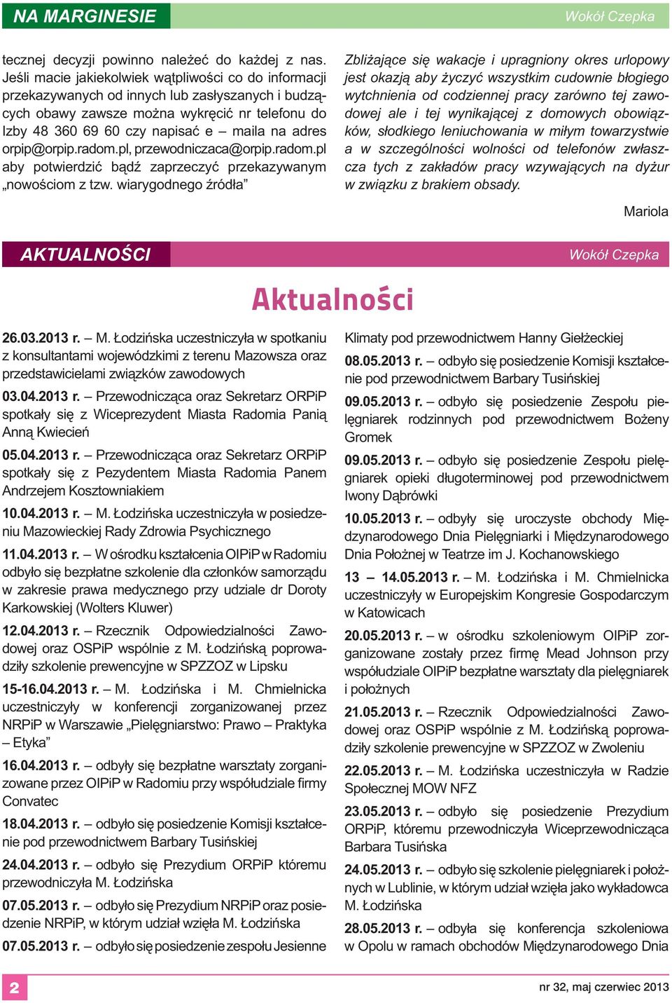 Aktualności  
