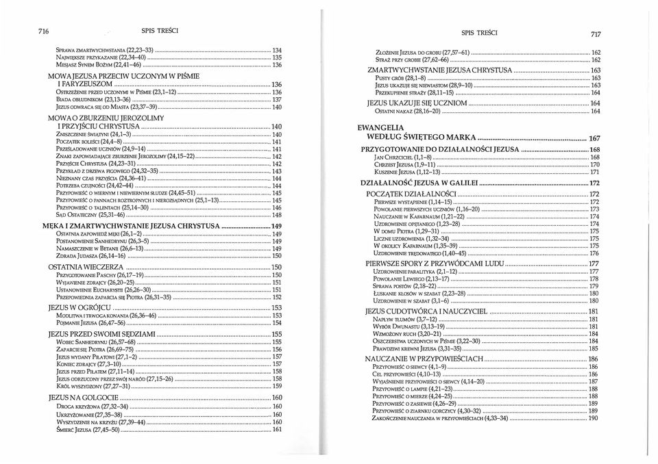 ........................................ 136 JEZUS UKAZUJE SIĘ NIEWIASTOM (28,9-10)... 163 OSTRZEŻENIE PRZED UCZONYMI W PIŚMIE (23,1-12)... 136 PRZEKUPIENIE STRAŻY (28,11-15).