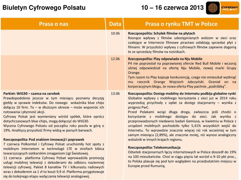 W przyszłości wpływy z cyfrowych filmów zapewne dogonią te ze sprzedaży filmów na nośnikach. 12.