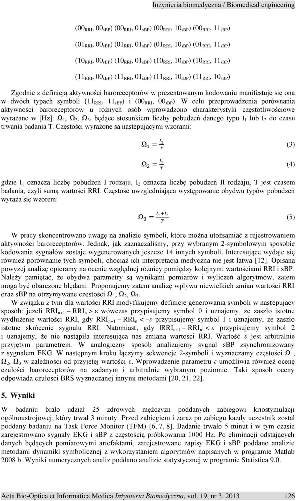 symboli (11 RRI, 11 sbp ) i (00 RRI, 00 sbp ).