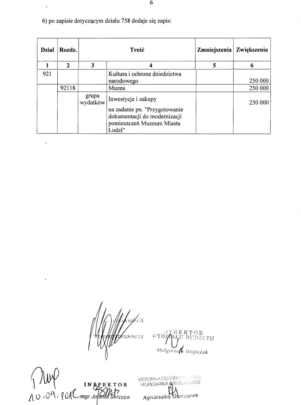 Muzea Inwestycje i zakupy 4 5 na zadanie pn.