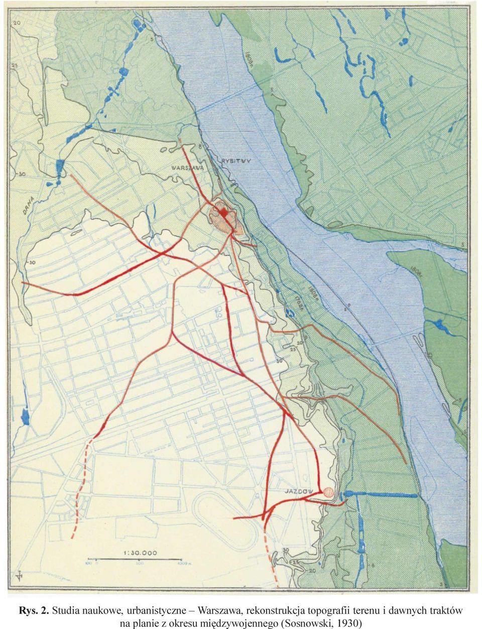 Studia naukowe, urbanistyczne Warszawa, rekonstrukcja