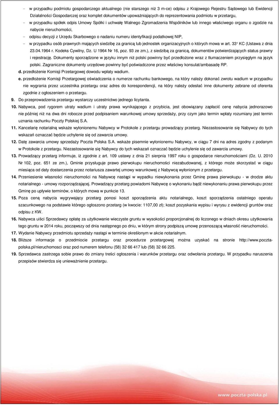 decyzji z Urzędu Skarbowego o nadaniu numeru identyfikacji podatkowej NIP, - w przypadku osób prawnych mających siedzibę za granicą lub jednostek organizacyjnych o których mowa w art.