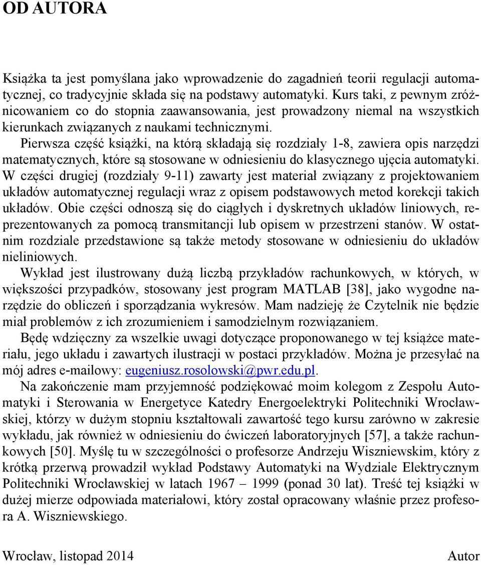 W cęści drugij rodiły 9- wry j mrił wiąy projowim ułdów uomycj rgulcji wr opim podwowych mod orcji ich ułdów.