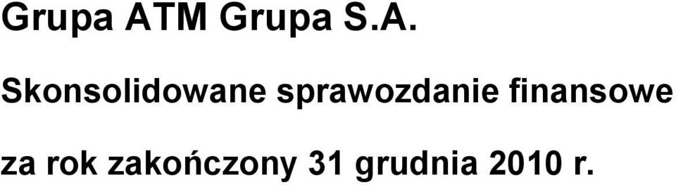 finansowe za rok