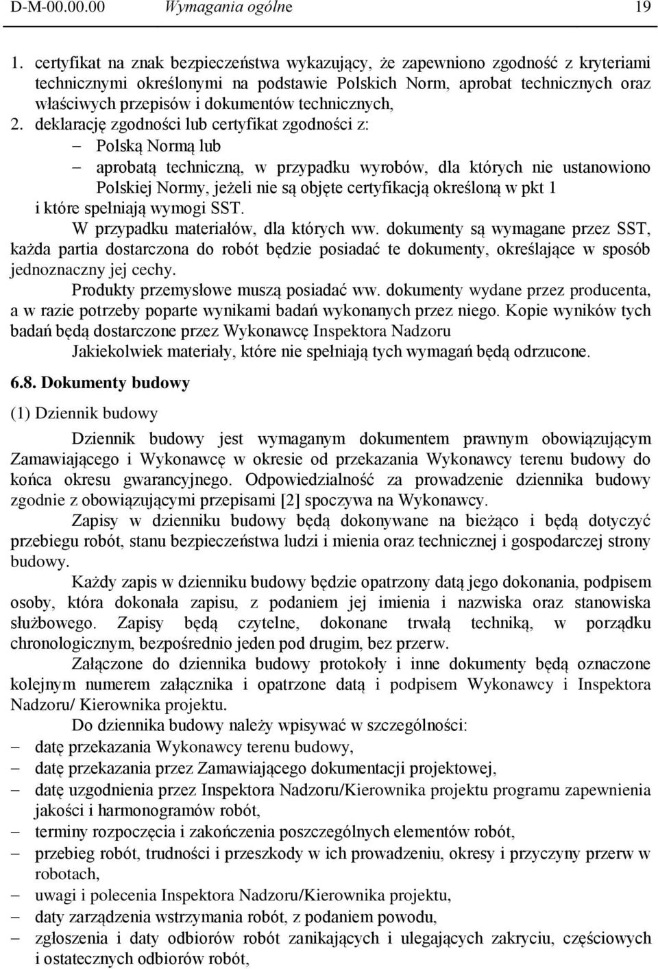 technicznych, 2.