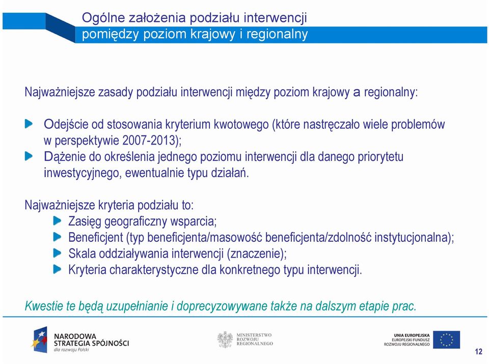 ewentualnie typu działań.